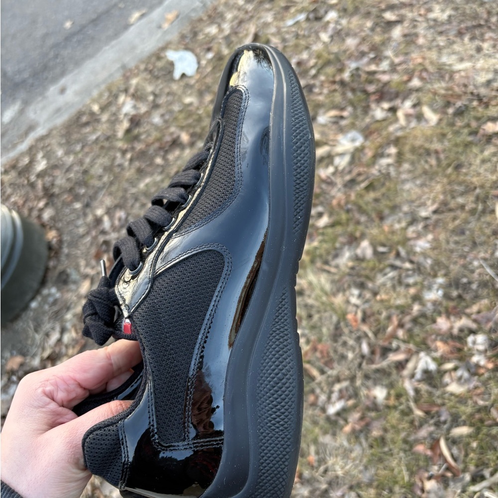 Prada Men's Black Sneakers 8 and a half - Picture 6 of 8